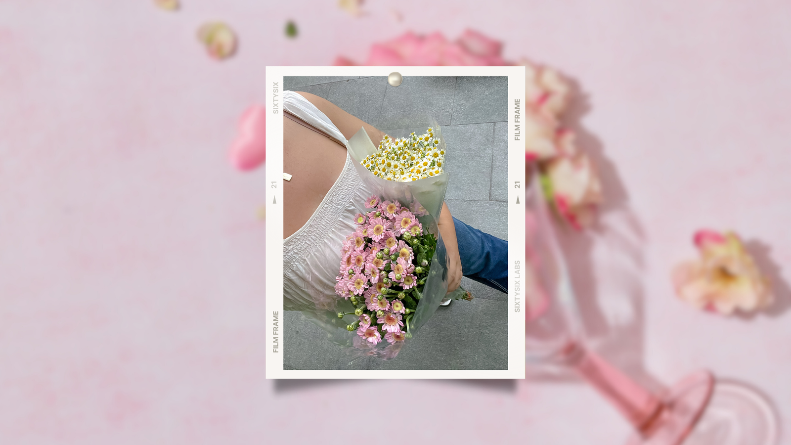 Fresh flowers as a thoughtful gift to yourself